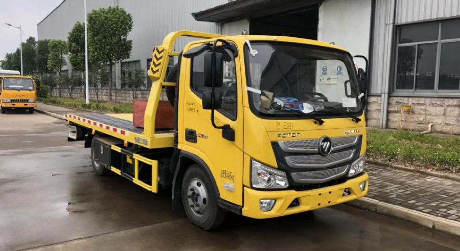 福田歐馬可藍(lán)牌清障車